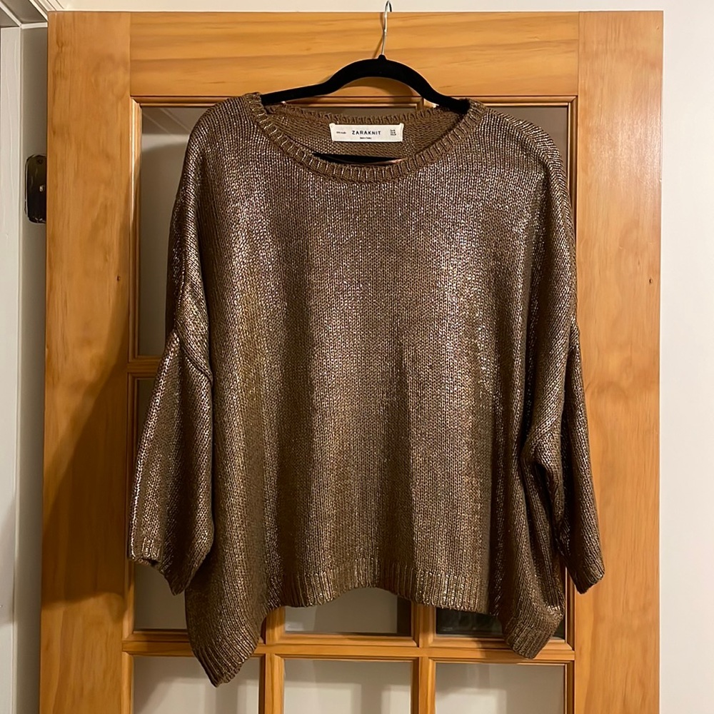 Zara Gold Sweater